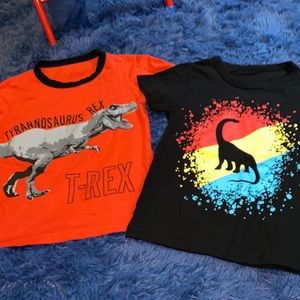 Boys Dinosaur shirt bundle